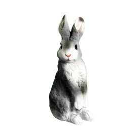 Заяц серый 36см (гипс)